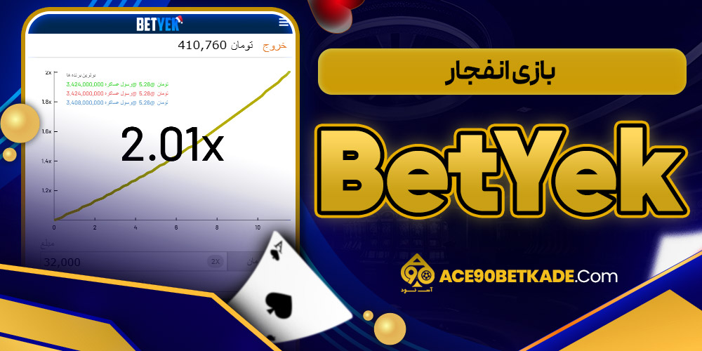 بازی انفجار BetYek